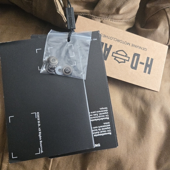 Womens Panorama Harley Davidson ADV Women XL Waxed Hooded Riding Jacket 092025 - Picture 7 of 11